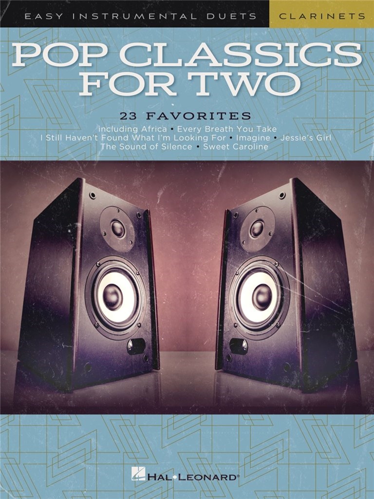 Pop Classics For Two - Easy Duets - Clarinet